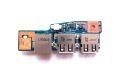 Packard Bell TJ72 RJ11 Ethernet USB Port Board 50.4BU03.001 48.4BU02.01M