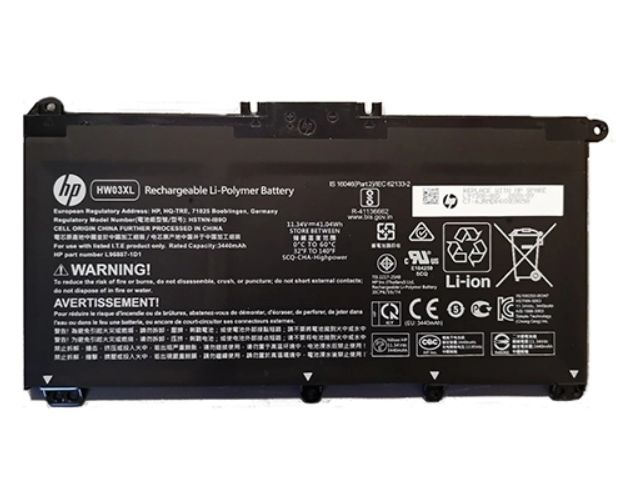 Orijinal Hp Pavilion 15-EG0021NR 15-EG1053CL Notebook Batarya Laptop Pil