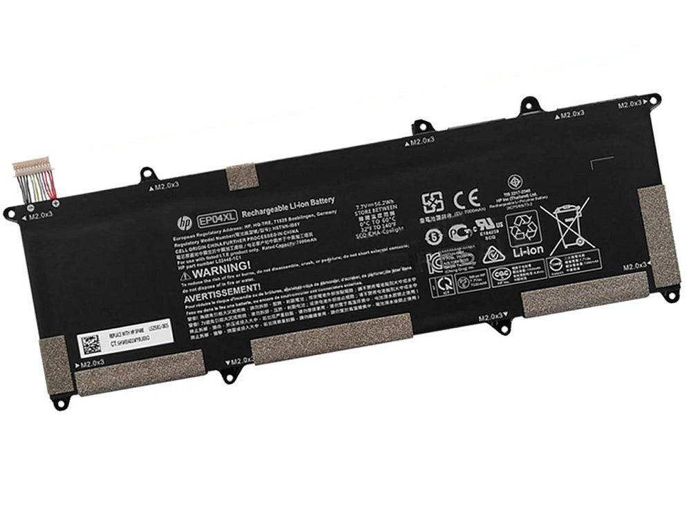 Orijinal Hp EP04XL 7.7V 56.2Wh 7000mAh Notebook Batarya Laptop Pil