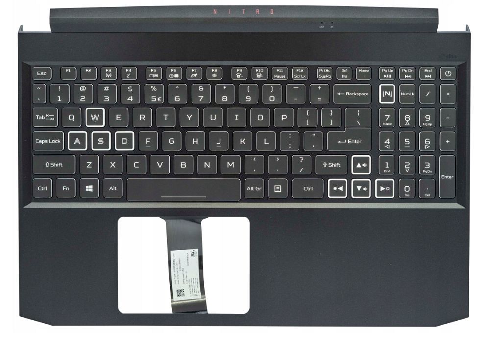 Acer Nitro 5 A515-44-R3FX Notebook Türkçe Klavye Dahil Üst Kasa AP336000101