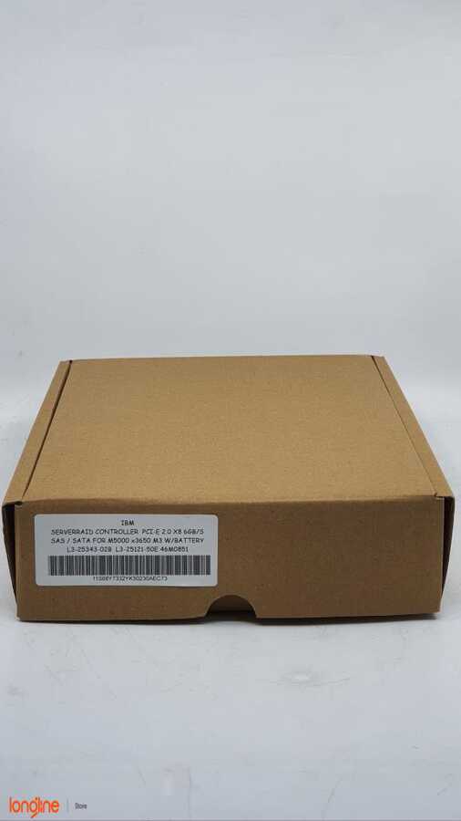İkinci El IBM 46M0851 ServerRaid Card SAS/SATA Cont. Full Profile L3-25121