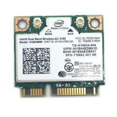 Orijinal Intel Dual Band Wireless-AC 3160 3160HMW+Bluetooth 4.0 Notebook Wifi Wireless Bluetooth Kartı