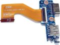 Orijinal Hp EliteBook 6050A2727501 6050A2835701 VGA USB Port Board Kablolu