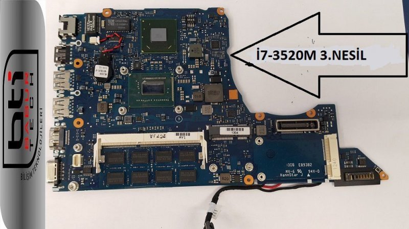 Sony Vaio SVS1511M3E Anakart (MBX-262-143) Seçimi ve Montaj Rehberi anakart görsel 2