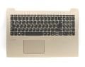 Orijinal Lenovo ideapad 520-15IKB 80YL 81BF ispanyolca Q Klavye Dahil Üst Kasa Gold