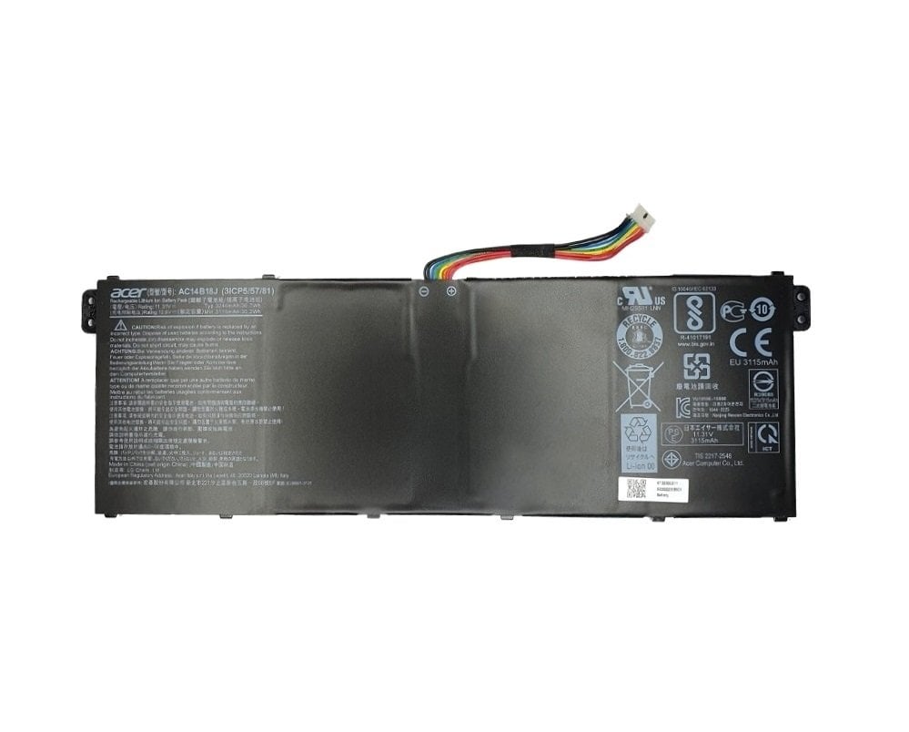 Orijinal Acer Aspire ES1-511 ES1-512 Notebook Batarya Laptop Pil