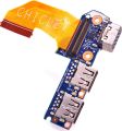 Orijinal HP EliteBook 840 G1 840 G2 845 G2 VGA USB Port Board Kablolu 6050A2638201