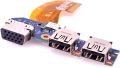 Orijinal HP EliteBook 840 G1 840 G2 845 G2 VGA USB Port Board Kablolu 6050A2638201