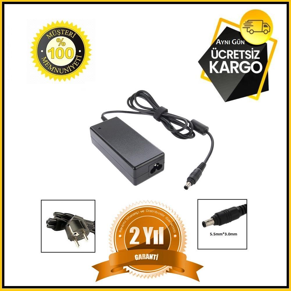 Samsung Notebook Adaptörü 5.5mm-3.0mm 19V 2.1A21