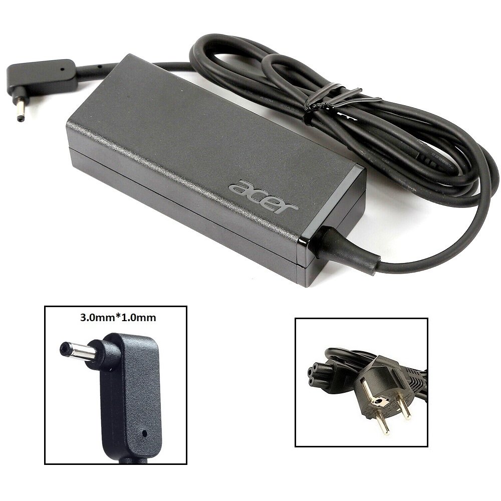 Orijinal Acer 19V 2.37A 3.0mm*1.0mm Notebook Laptop Adaptör Şarj Aleti PA-1450-26