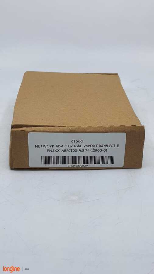 İkinci El Cisco N2XX-ABPCI03-M3 74-10900-01 Broadcom 5709 4-Port PCI-E NIC