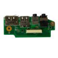 Asus N61 N61J N61JV USB e-Sata Audio Jack Board Rev:2.0 69N0HDA10C02