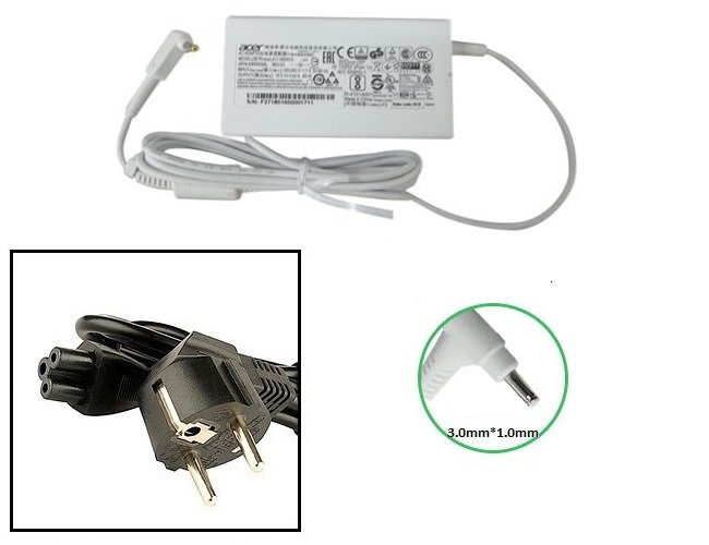 Orijinal Acer 19V 3.42A 3.0mm*1.0mm Notebook Laptop Adaptör Şarj Aleti A11-065N1A