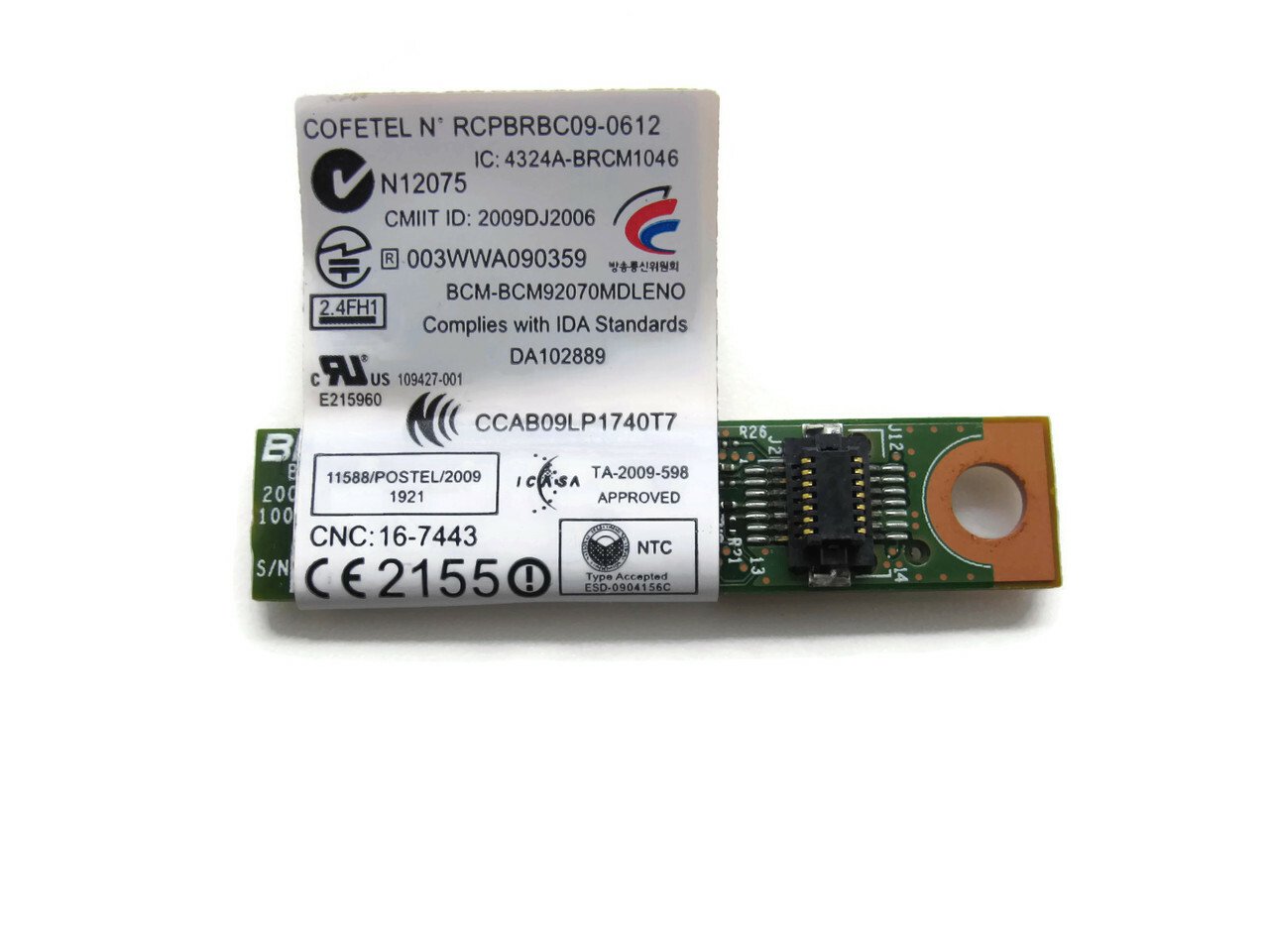 Lenovo ThinkPad X201 X201I Bluetooth Bağlantı Modül 60Y3215