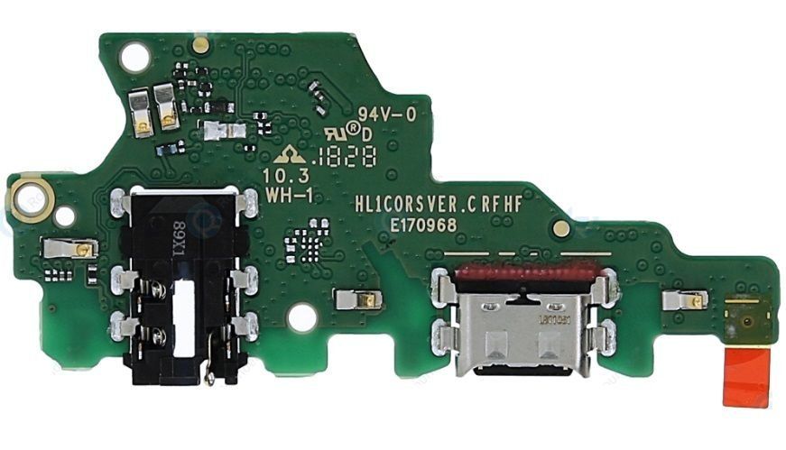 Huawei Honor Play COR-AL10 2018 Telefon Audio Dc Power Jack Board Şarj Soketi