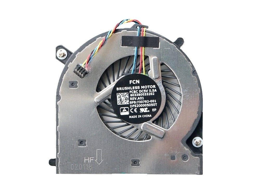 Orijinal Hp EliteBook 740 G2 Serisi 740 G1 Serisi Cpu Sogutucu Cooling Fan