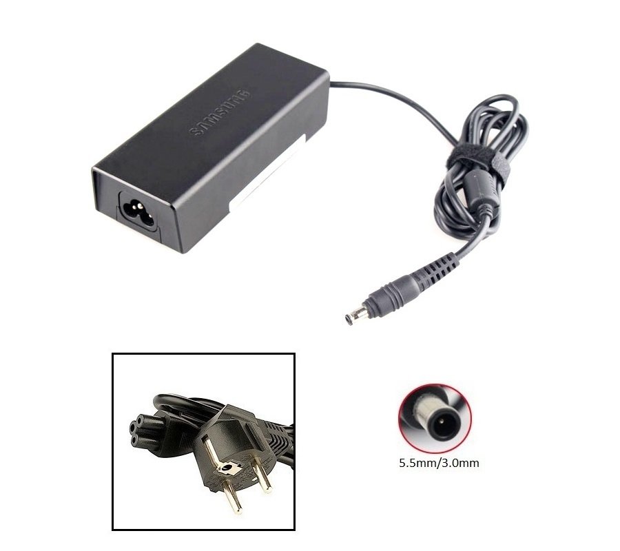 Orijinal Samsung 19V 4.74A 5.5mm*3.0mm Notebook Laptop Adaptör Şarj Aleti A13-090P3A