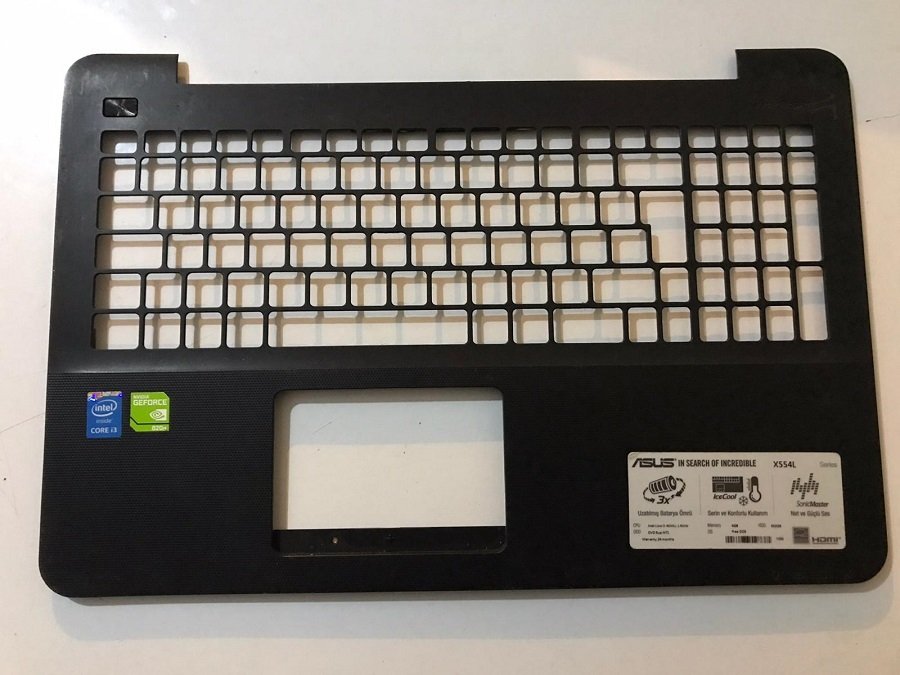Asus X554 X555 X554L X555Y Üst Kasa Klavye Kasa 13N0-R7A1211