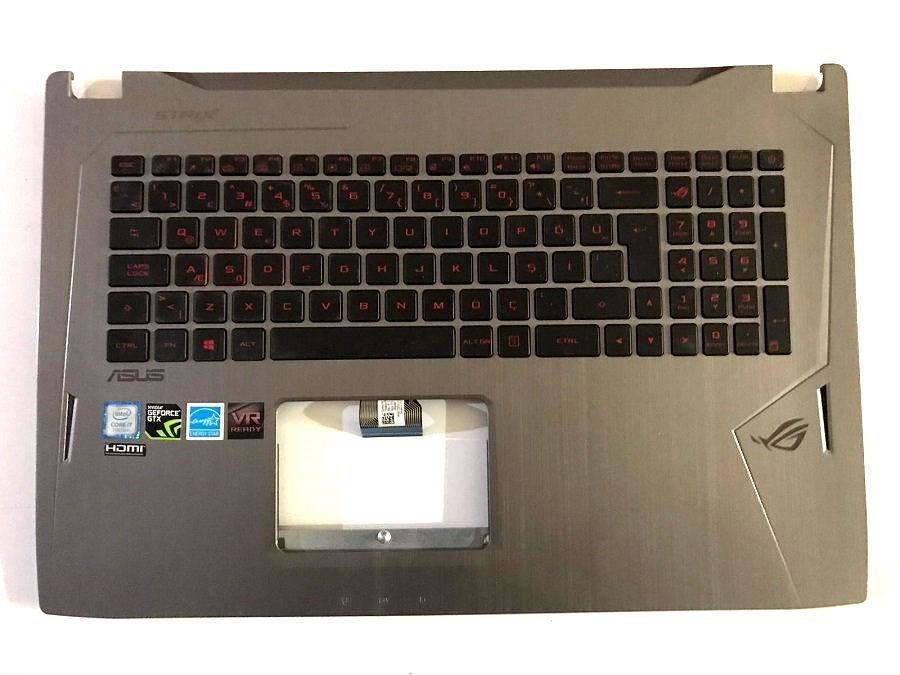 Asus GL702 GL702V GL702VM GL702VS GL702VT Klavye Dahil Üst Kasa 13NB0CQ1AP0511