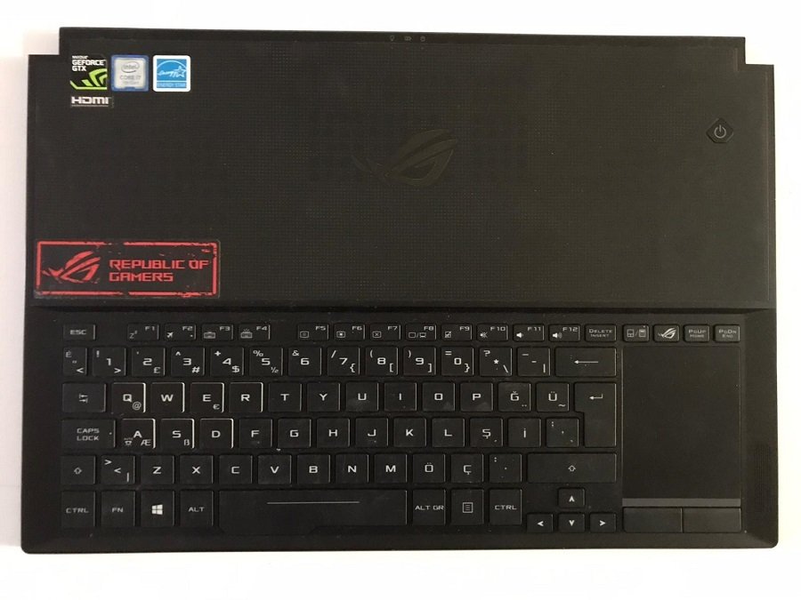 Asus GX501 GX501 GX501VI GX501VIK GX501VS GX501VSK Klavye Dahil Üst Kasa 13N1-2WA0311
