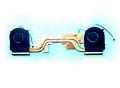 Orijinal Monster Clevo 6-31-N5502-202 Notebook Cpu Soğutucu Heatsink Fan