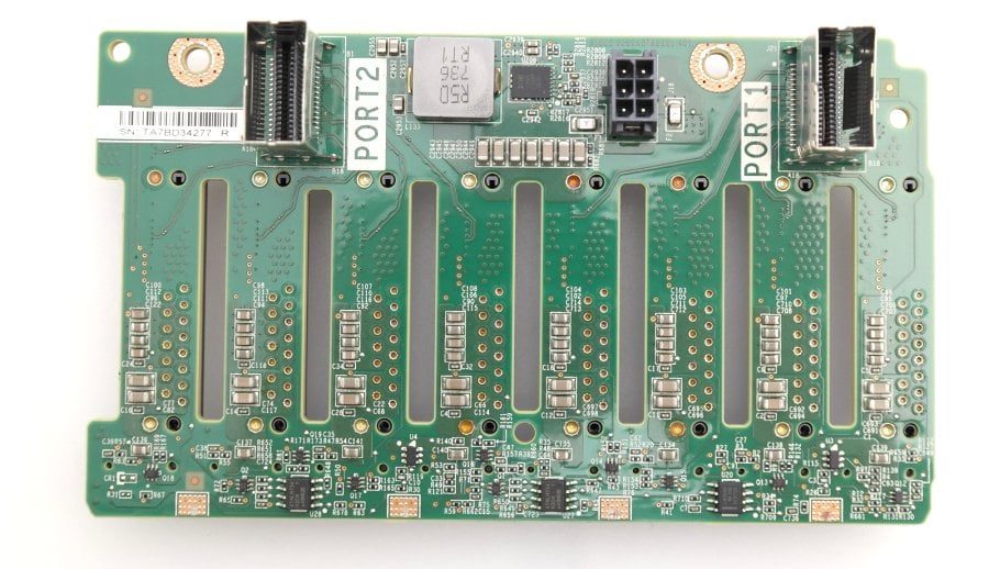 HP DL380 G9 SAS SATA 8 Slot SFF Arka Panel Kartı 832305-001