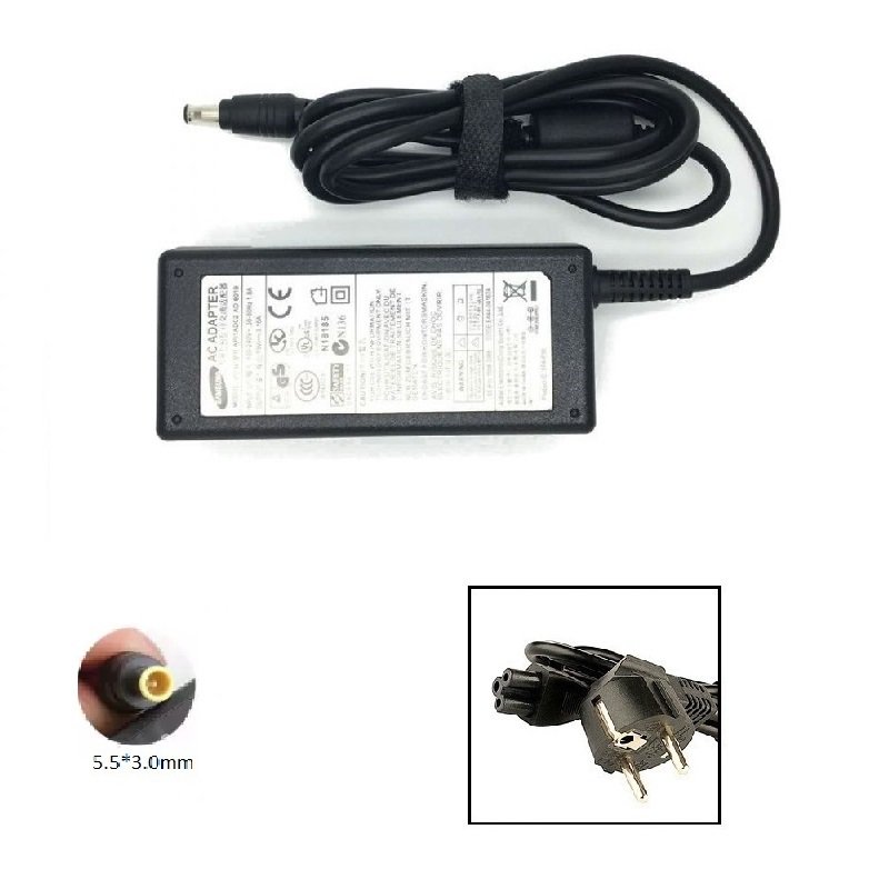 Orijinal Samsung 19V 3.16A 5.5 * 3.0mm Notebook Laptop Adaptör Şarj Aleti API1AD02 AD-6019