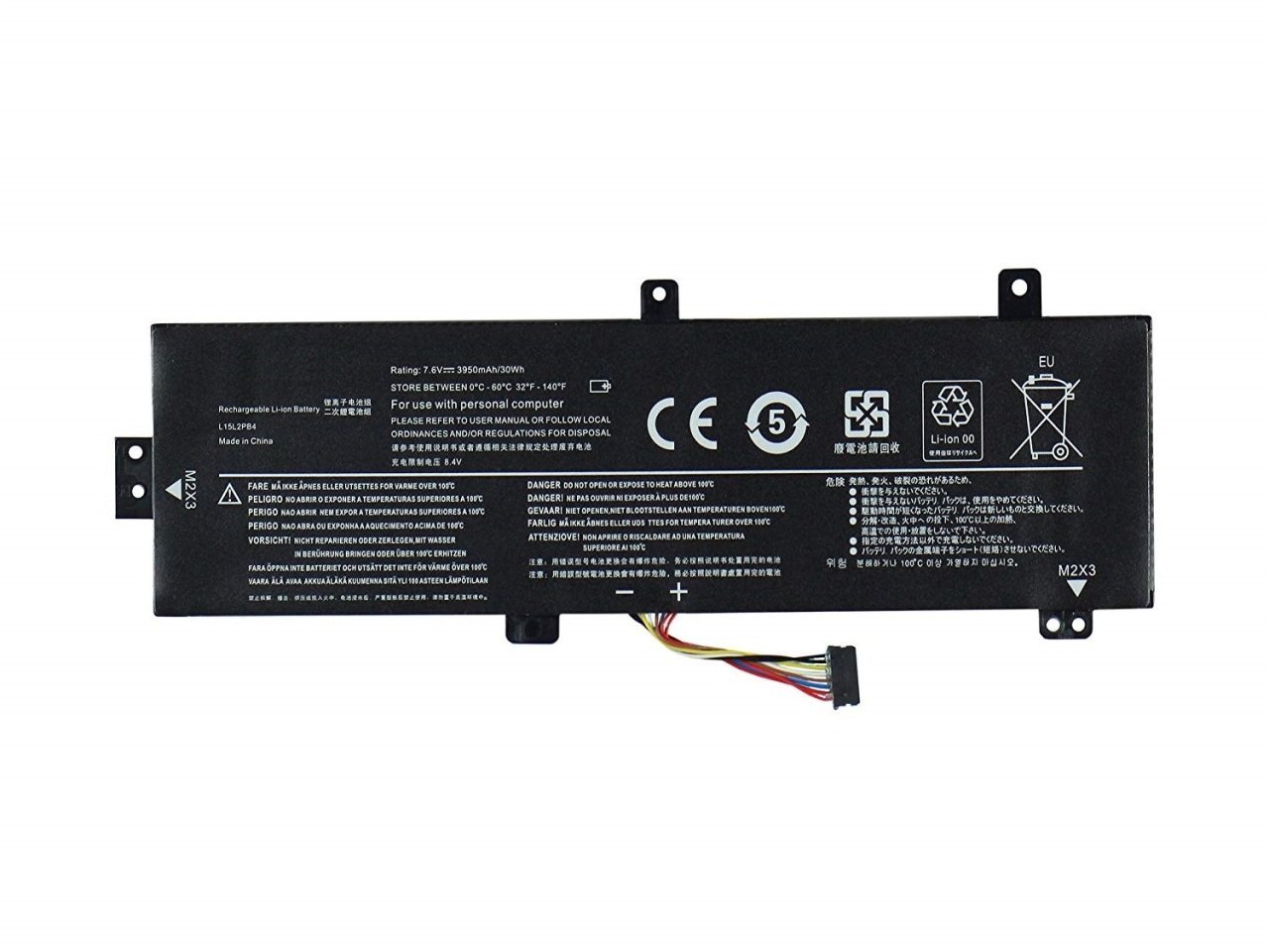 Lenovo 510-15ISK 80SR 510-15IKB 80SV L15C2PB7 Notebook Batarya Pil