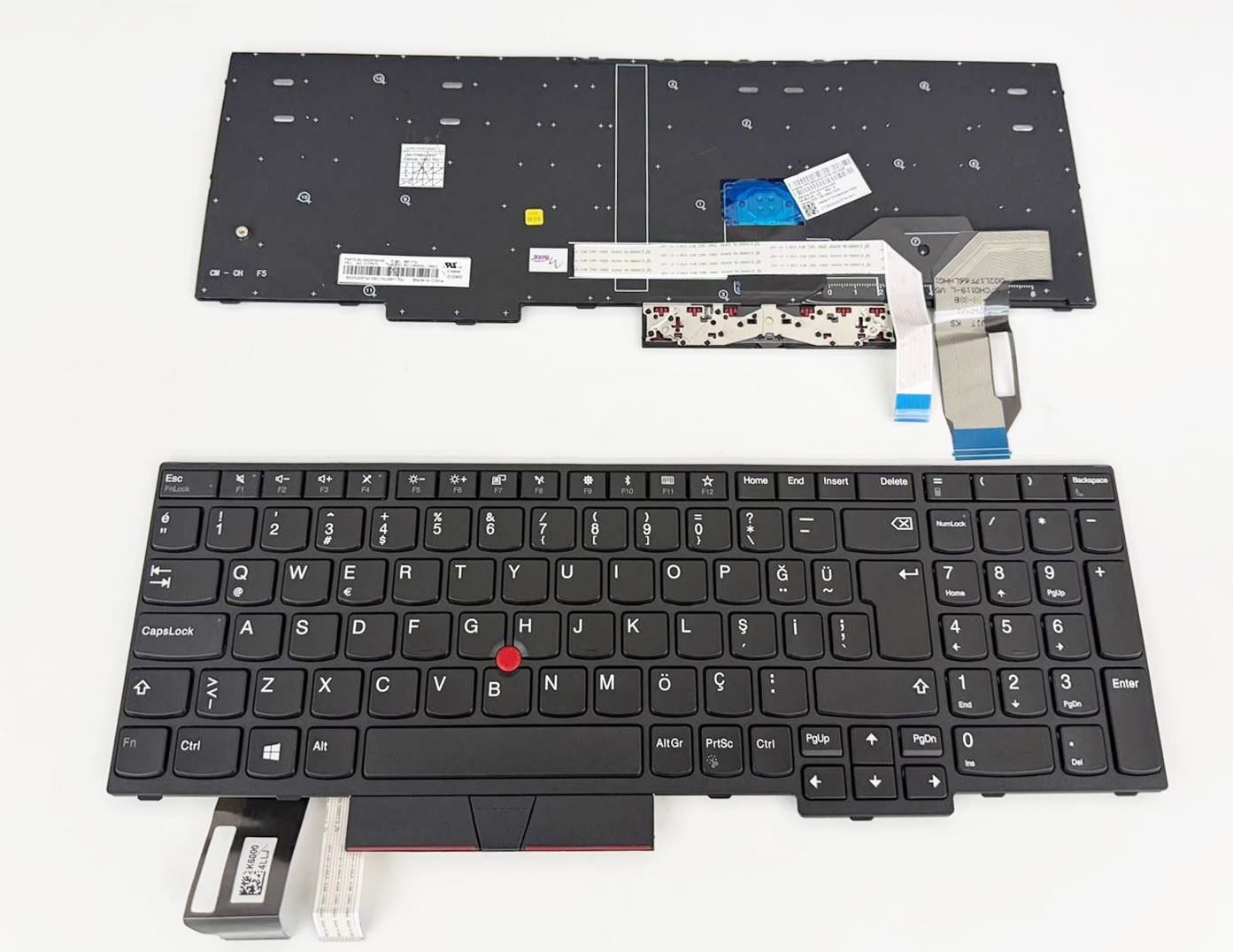 Lenovo Thinkpad E580 E585 E590 E595 L580 L590 20q7 P52 P72 T590 20n4 20n5 20mb 20m9 20lw 20ks 20nb 20nc 20nf Klavye Tuş Takımı