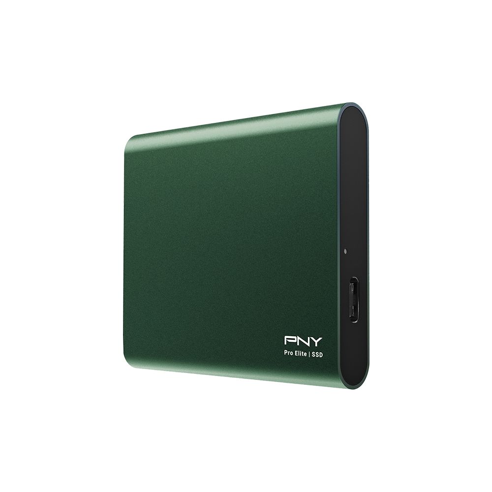PNY Pro Elite Yeşil 250 GB 1000/320MB/s USB 3.2 Gen 2 Type-C Taşınabilir SSD (PSD0CS2060GN-250-RB)