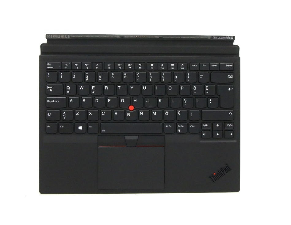 Orijinal Lenovo ThinkPad X1 Tablet Gen 3 Türkçe Klavye Dahil Alt Üst Kasa Kit