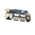 Orijinal Hp ProBook 450 G4 455 G4 Audio Jack Ethernet USB Port Board DA0X83TB6F0