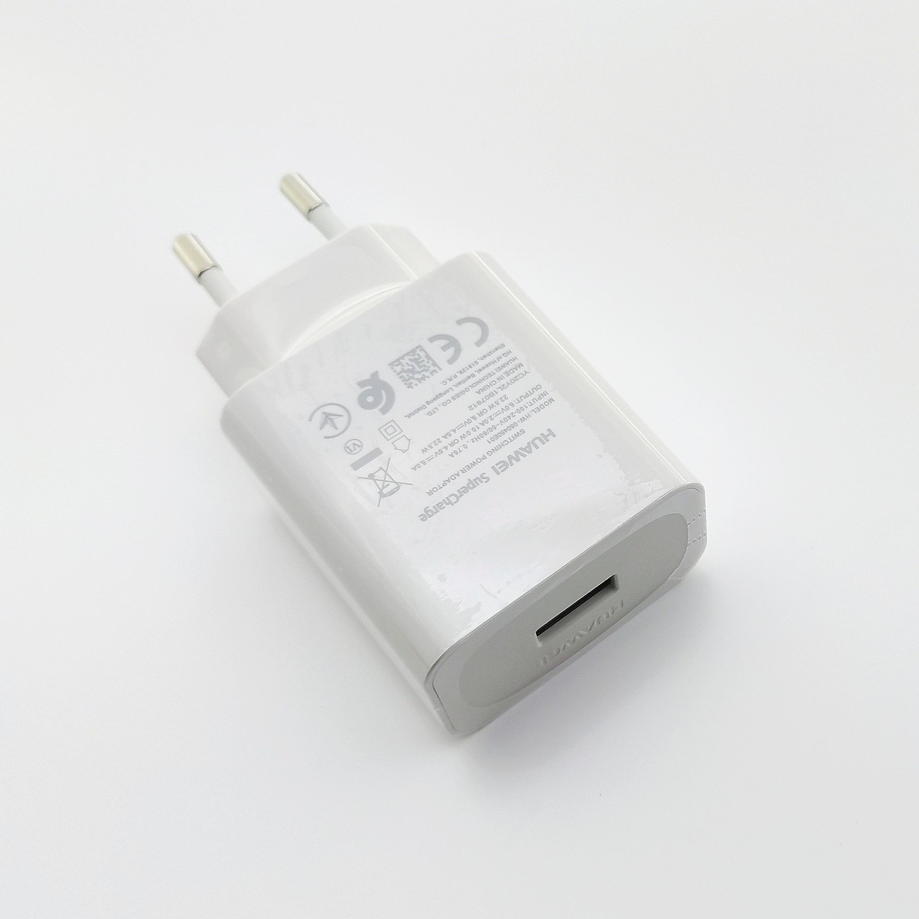 Orjinal HUAWEI P30 Super Şarj Aleti USB 2.0 (2A/4.5A) Beyaz (02221220)