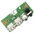 Asus N53 N53J N53JN USB Audio Jack Board Rev 2.0 69N0IMB10C04-01