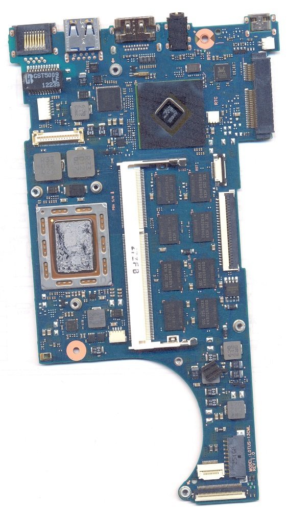 Samsung NP535U3C NP530U3C AMD A4-4355M İşlemcili On Board Notebook Anakart LOTUS-13CML