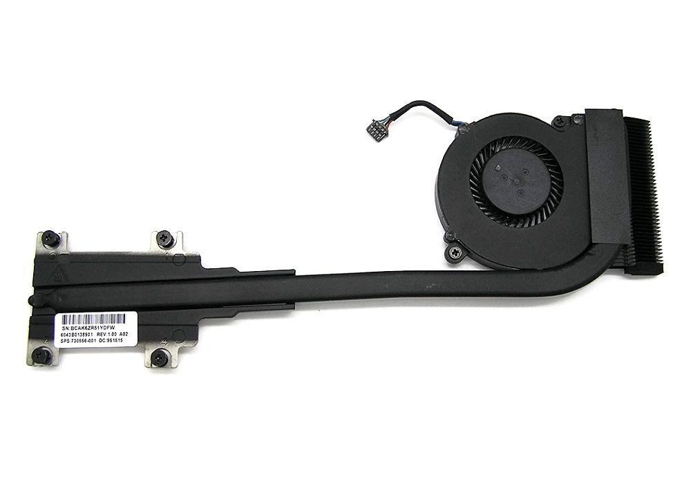 Orijinal Hp Elitebook 6033B0033301 DFS401505M10T Cpu Sogutucu Heatsink Fan