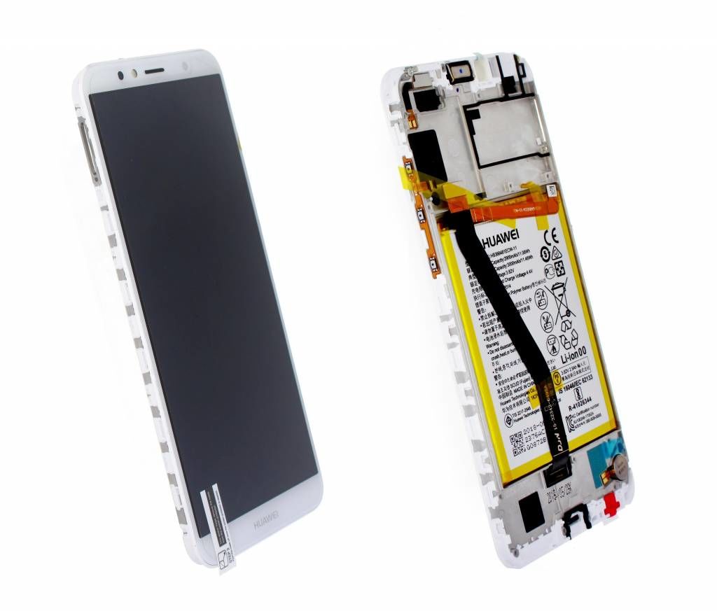 Orjinal Huawei Y6 2018 (ATU-L21) LCD Ekran Dahil. çerçeve, pil) – Beyaz – 02351WLK