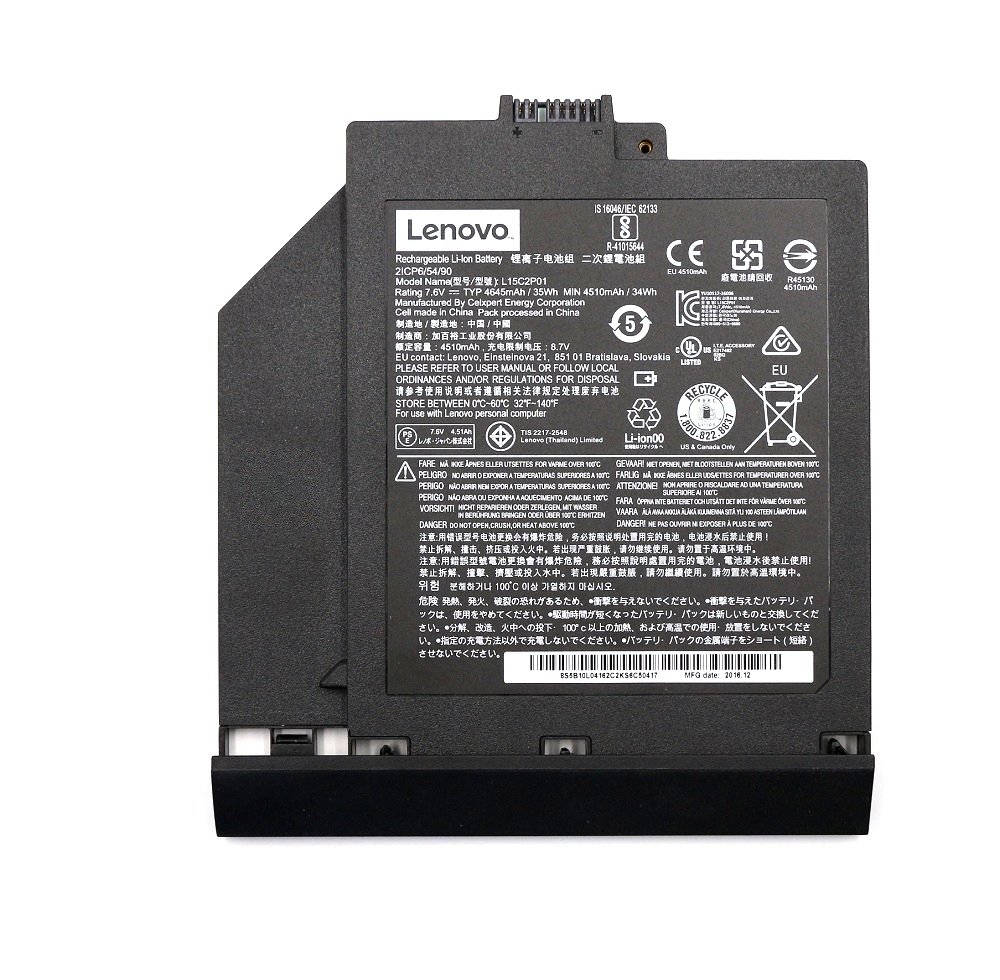 Orijinal Lenovo ideapad V310-15ISK Notebook Dvd Batarya Laptop Pili L15C2P01
