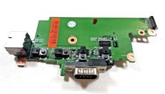 Orijinal Hp EliteBook 6560P Notebook Ethernet Media Button VGA Port Board (01015HC00-575-G)