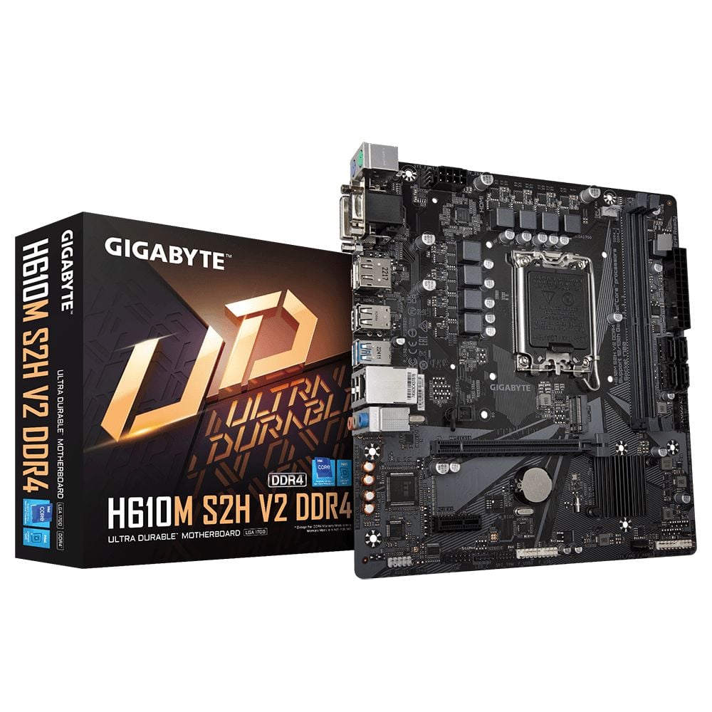 GIGABYTE H610M S2H V2 DDR4 HDMI M.2 MATX 1700P