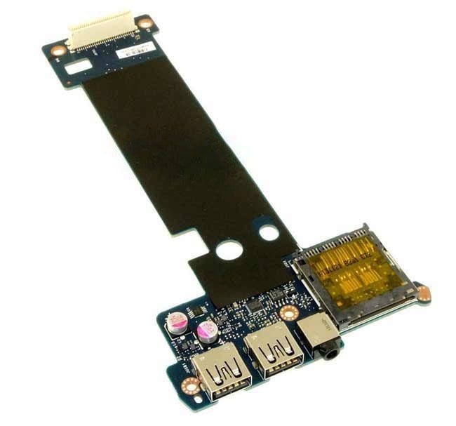 Hp ZBook 17 Harici Ses SD Kart Okuyucu Usb Port Board LS-9373P 737732-001