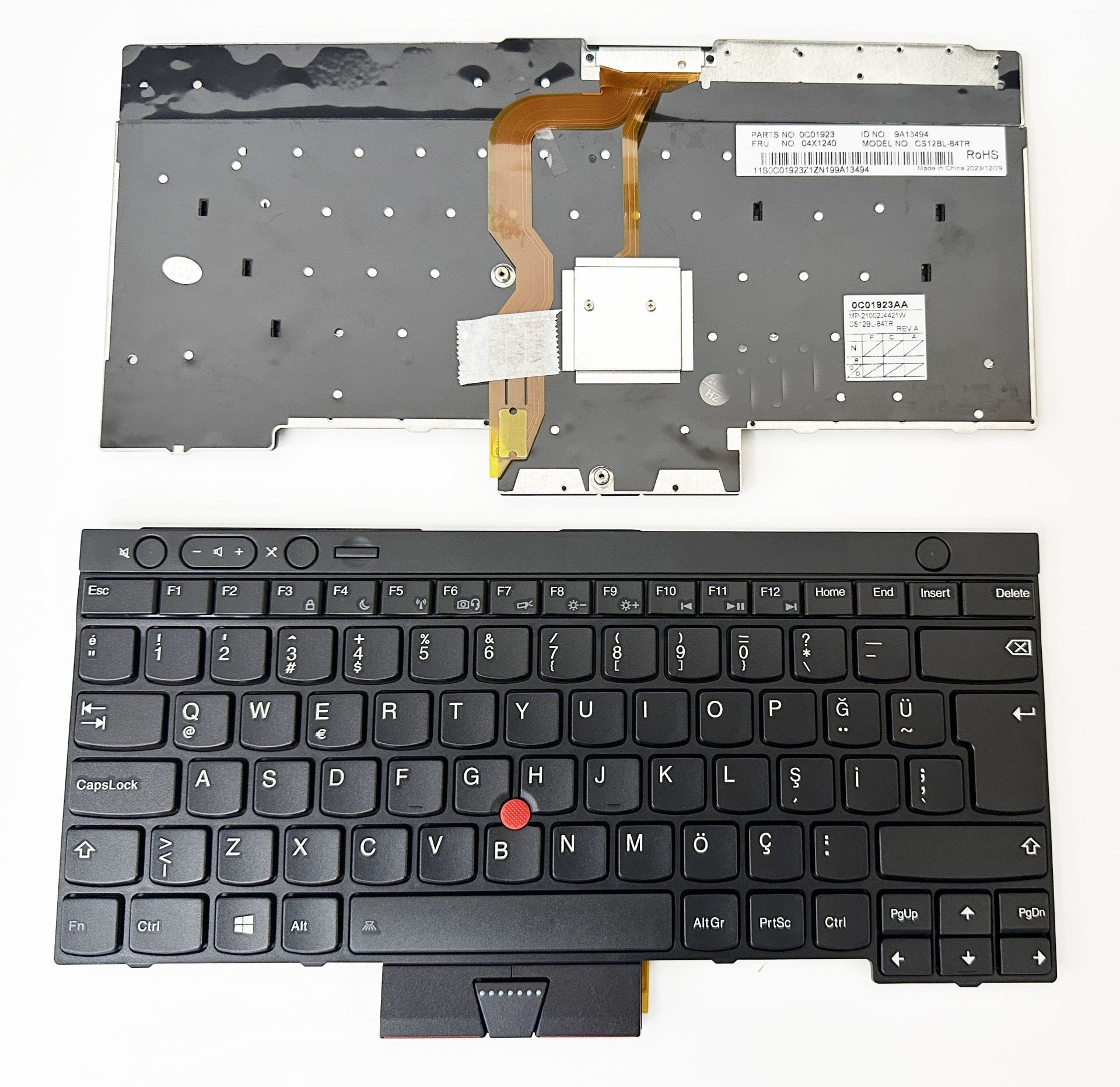 IBM LENOVO THINKPAD T430 T430I T430SI T530 T530I L530 L430 W530 X230 X230T X230I 0C01988  04X1305  04X1229  04Y0593  04W3063  0B36069  04Y0639  04X1353  04X1240  04W3137 04Y0528  0C02034  0C01923 0B36143 CS12BL-84US 04X1315 0C01997 0C01913  KLAVYE TUŞ TAK
