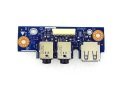 Asus K53 X53U X53B K53BE K53BR Audio Jack USB Port Board LS-7322P