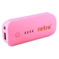 5600mAh Pembe PowerBank Taşınabilir Şarj Cihazı