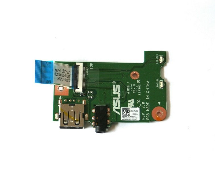 Asus X553 X453 X453M X553M X553L X553S F553M Audio Jack USB Port Board 69N0RLB10A00-01