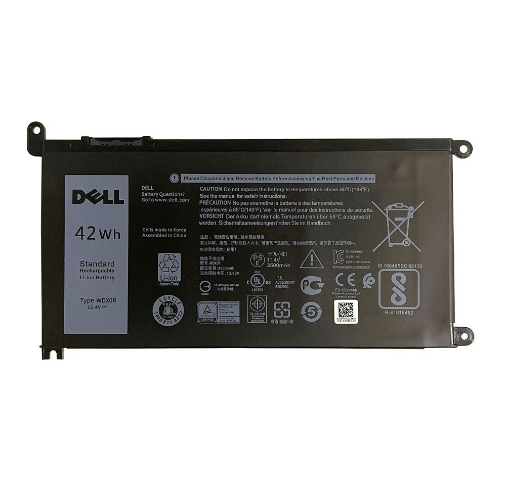 Orijinal Dell Inspiron 5565 5567 5568 Notebook Laptop Batarya Pil WDX0R