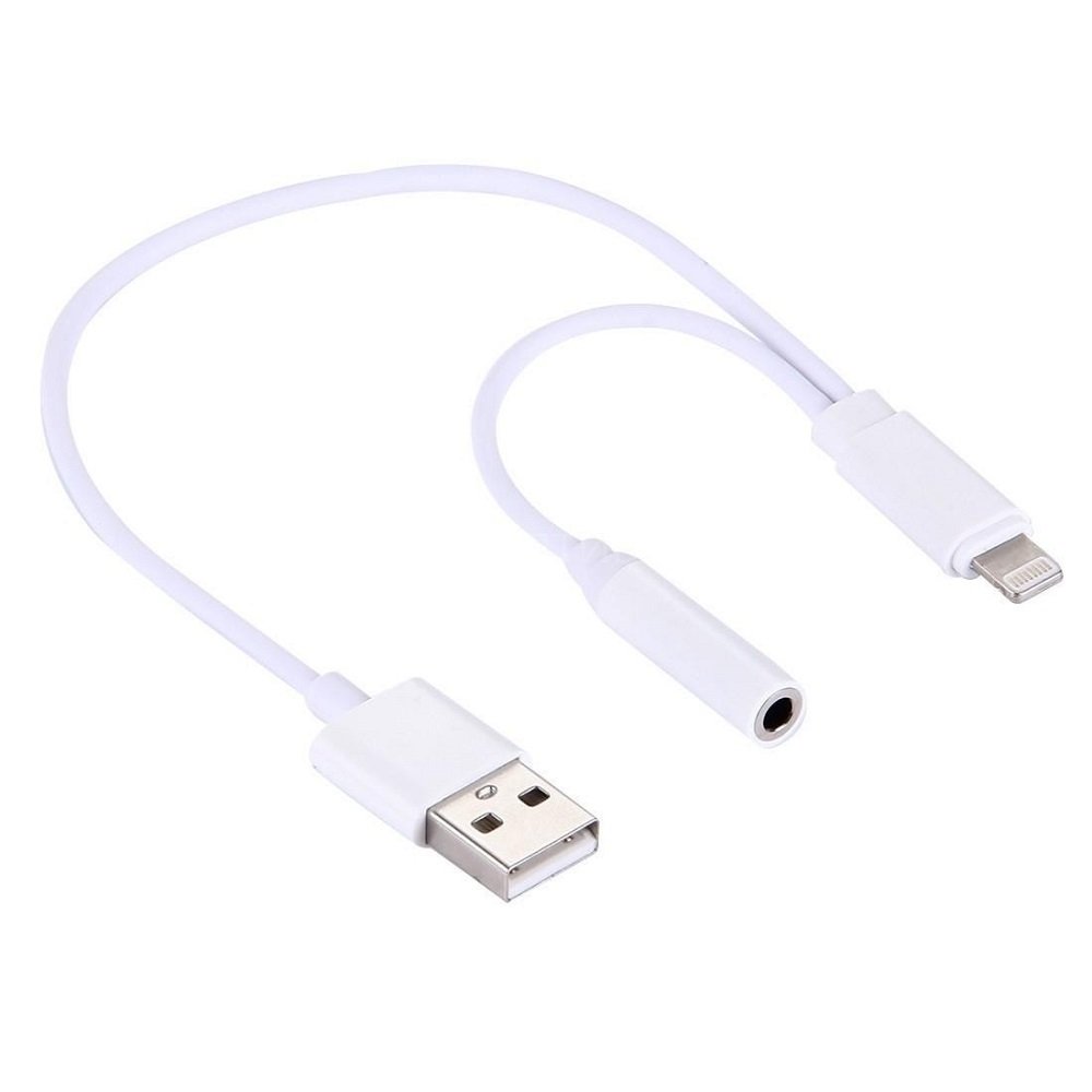 Apple iPhone 7 7 Plus Usb 3.5mm Dönüştürücü AUX Bağlantı Kablosu