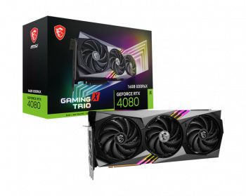 MSI GEFORCE RTX 4080 GAMING X TRIO 16G 16GB GDDR6X DP HDMI 256Bit