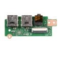 Asus K56 S56 S550 V550 K56CM Audio Jack USB Port Board 60-NUHUS1000-C01