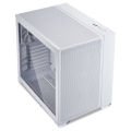 Lian Li O11 Air Mini White O11AMW 2x140mm/1x120mm PWM Fan Mesh Temperli Cam USB Type-C Beyaz ATX Mini-Tower Gaming Kasa